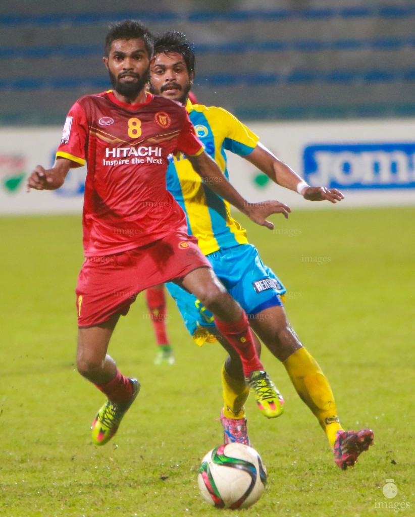 Club Valencia vs Victory Sports Club in Ooredoo Dhivehi Premier League 2016 Male', Monday, 4 July 2016. (Images.mv Photo: Abdulla Abeedh)